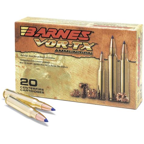 Barnes VOR-TX, .270 Winchester, TTSX-BT, 130 Grain, 20 Rounds - 223787, .270 Winchester Ammo at ...