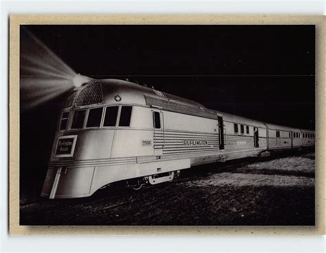 Postcard Burlington Pioneer Zephyr, Museum of Science and Industry, Chicago, IL | United States ...