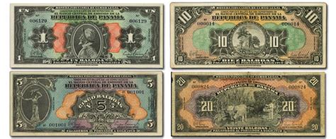 1941 PANAMA 'ARIAS' CURRENCY ISSUE