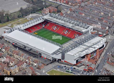 Aerial photograph of Anfield Stadium Stock Photo, Royalty Free Image: 53323033 - Alamy