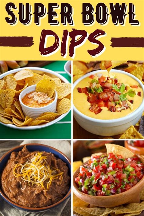 30 Fun Super Bowl Dips - Insanely Good