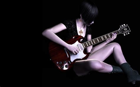 🔥 [40+] Guitar Girls Wallpapers | WallpaperSafari