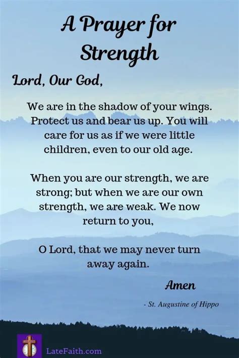 25 Inspirational Prayers for Strength and Wisdom from God - Late Faith