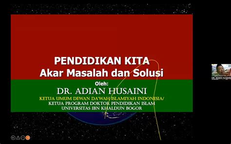 DISKUSI PENDIDIKAN MEMBEDAH VISI INDONESIA EMAS 2045