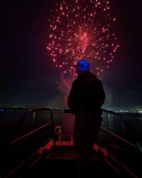 NCPD Harbor Unit patrols during fireworks show – City of North Charleston, SC