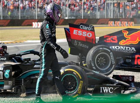 Lewis Hamilton accused of ‘over-dramatising’ Max Verstappen crash at ...