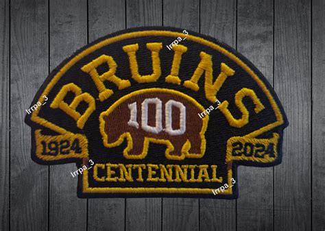 100 Boston Bruins Centennial Logo Jersey Patch NHL Hockey Jersey Patch Year | eBay