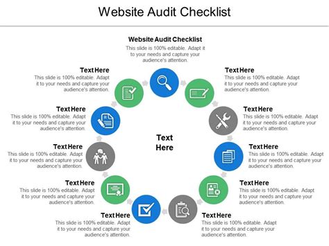 Website Audit Checklist Ppt Powerpoint Presentation Ideas Maker Cpb ...