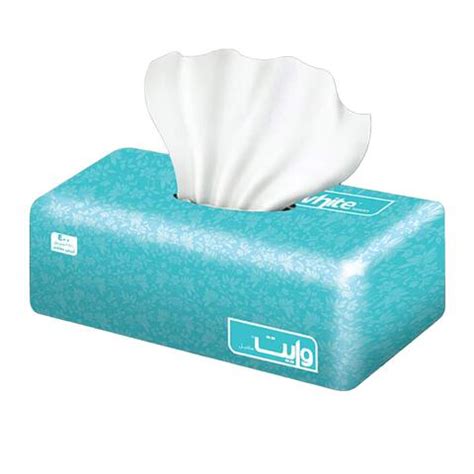 White Facial Tissues - 400 Tissue price in Egypt | Carrefour Egypt ...