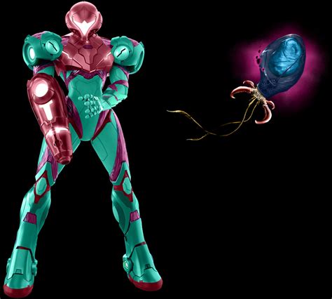 Samus Baby Metroid Race/Role Swap by con1011 on DeviantArt