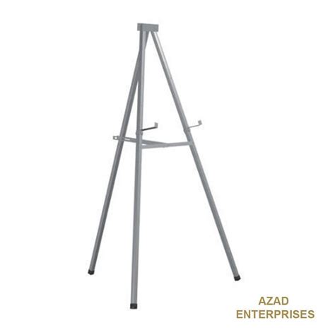 Multicolor Stainless Steel Easel Metal Stand, For Outdoor Advertising, Size: 5feet Or 6feet at ...