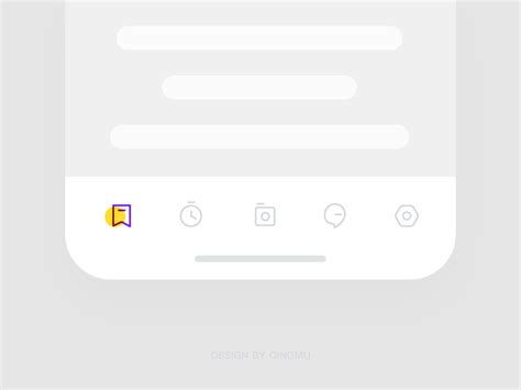 Animations in Tab Bar concepts by Heather on Dribbble | Animation, Concept, Gif