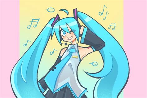 Hatsune Miku is a virtual singer turned internet icon.