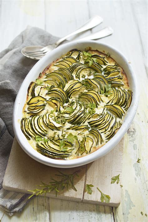 Zucchini gratin: easy recipe (3 steps) : ChefSane