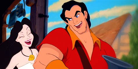 Having a good time Gaston and Ursula by Robono on DeviantArt