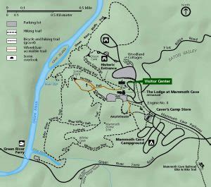 Map of Mammoth Cave - Park JunkiePark Junkie