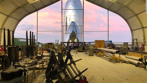 Elon Musk shares photos of new Mars rocket prototype - CNN