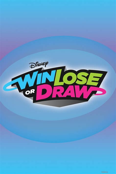 Win, Lose, Or Draw (partially lost Disney revival game show; 2014 ...