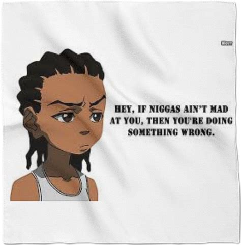 BANDANA in 2020 | Boondocks quotes, Cartoon quotes, Instagram quotes captions