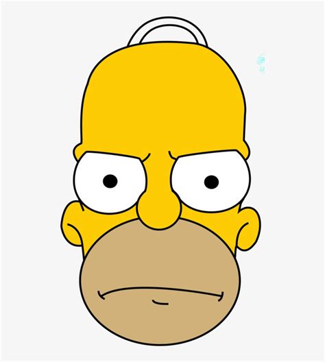 Homer Simpson Face Render Png By 8scorpion-d6mtcmo - Face Homer Png Transparent - Free ...