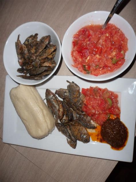 Kenkey with fried fish and sauce. Ghana cuisine | Beautiful Cooking And ...