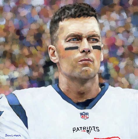 Tom Brady - New England Patriots Digital Art by Scott Bowlinger - Fine Art America