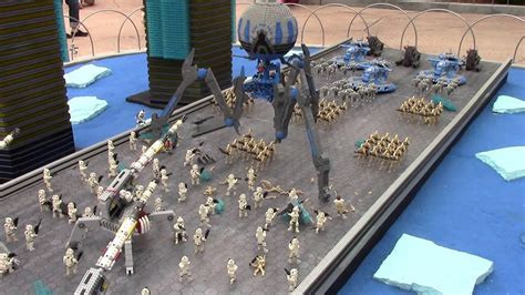 Lego Star Wars - Attack of the Clones - Christophsis Battle - Legoland Florida - YouTube