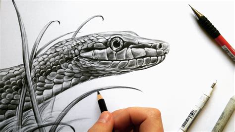 Snake Picture Drawing at GetDrawings | Free download