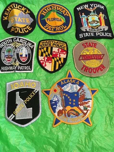 State Police and Highway Patrol patches YOU PICK | Etsy