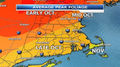 When Is Peak Fall Foliage Around New England? – NECN