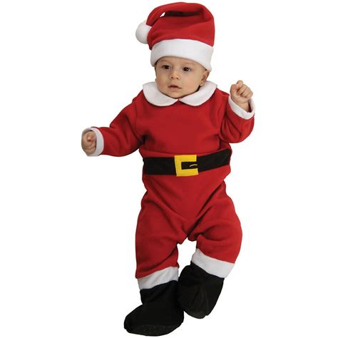 Fleece Santa Baby Infant Costume - Toddler - Walmart.com