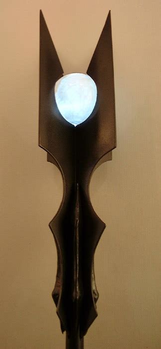 Kropserkel: Saruman staff of power prop replica