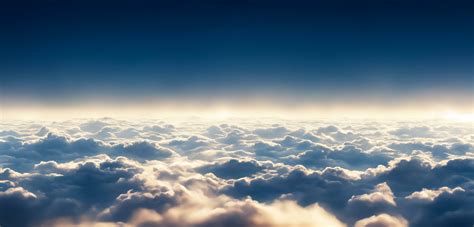 Clouds in the sky Troposphere Mesosphere Ionosphere Exosphere Levels of height above airplanes ...