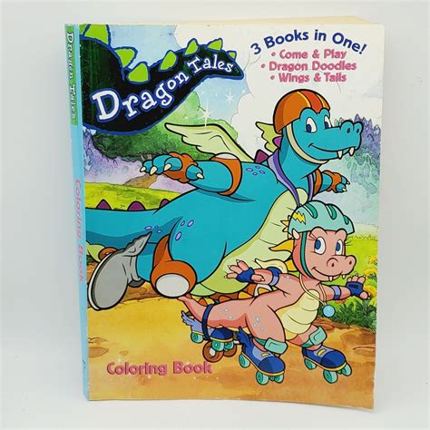 Dragon Tales Zak And Wheezie Coloring Pages