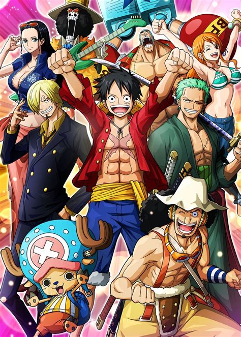 'Straw hats one piece' Poster Print by OnePieceTreasure | Displate in ...