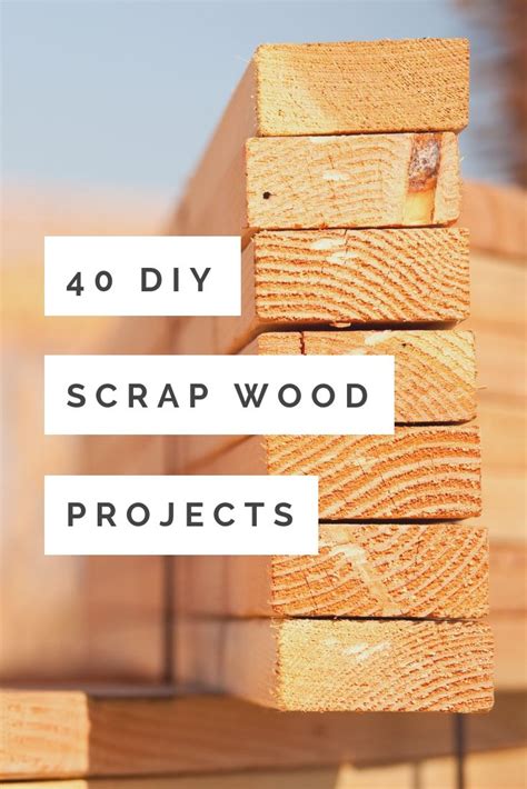 40 DIY Scrap Wood Projects You Can Make - The Country Chic Cottage