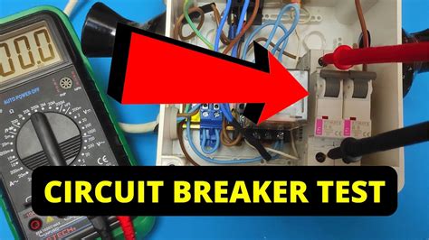 How To Test A Circuit Breaker With A Multimeter - YouTube