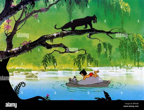 BAGHEERA, Baloo, Mowgli, el libro de la selva, 1967 Fotografía de stock - Alamy