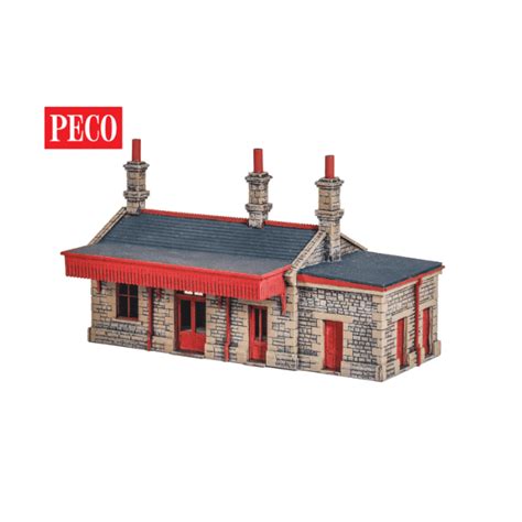 Peco LK-12101 TT 1:120 Gauge Country Station Kit | Monk Bar Model Shop