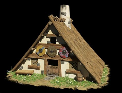 ArtStation - House from Asterix and Obelix