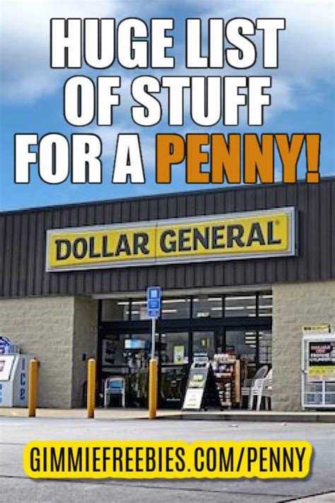 Dollar General Penny List January 30, 2024 - Discount Empire