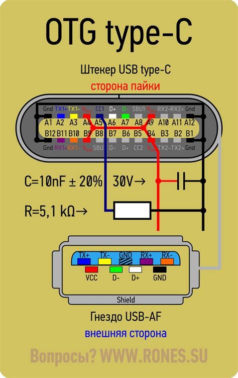 Usb Otg Cable Schematic