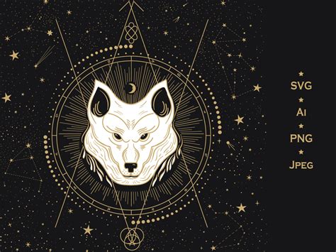 Animal Totem. Wolf by Aleksandra Slowik on Dribbble