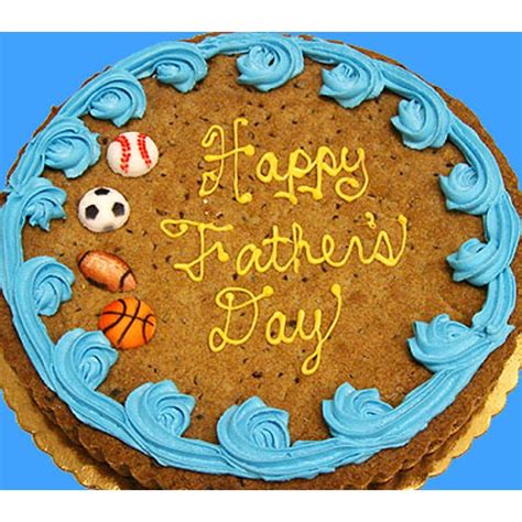 Father's Day Giant Cookie Cake, Chocolate Chip (10 Inch) - Walmart.com - Walmart.com