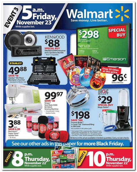 Walmart Black Friday Ad Released with 45 Pages of Sale Items ...