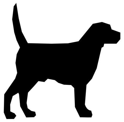 File:Dog silhouette.svg - Wikimedia Commons