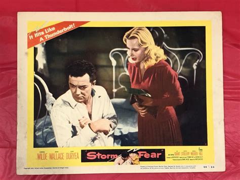 STORM FEAR LOBBY CARD MOVIE POSTER 1956 CORNEL WILDE DAN DURYEA 6 | eBay | Duryea, Lobby cards ...