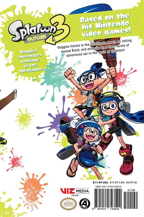 Splatoon 3 Splatlands Manga Volume 1 | Crunchyroll Store