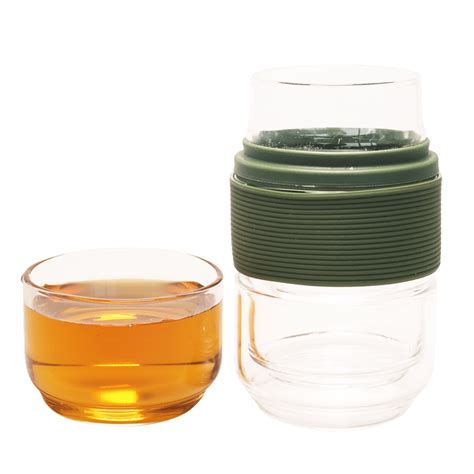Okayti Transparent Portable Glass Tea Set - Borosilicate Glass Tea Set, Size: Medium at Rs 1199 ...