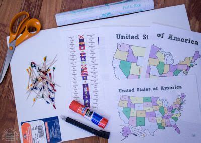 United States of America Toothpick Map - ResearchParent.com